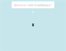 Tablet Screenshot of kitchenswithconfidence.com